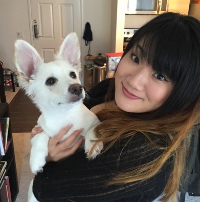 Dog Lover Working from Home